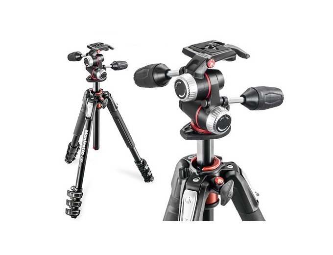 MK190XPRO4-3W Pied 190 4 sections rotule MHXPRO-3W