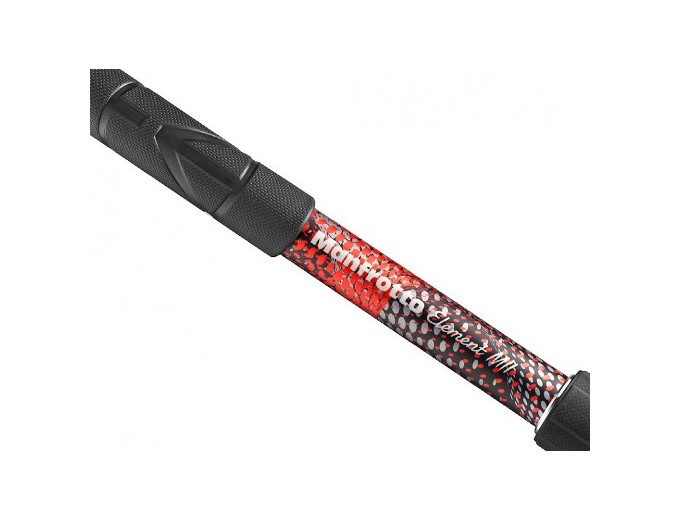 Manfrotto Monopode Element MII ALU Rouge 5 Section