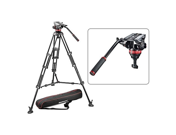 MANFROTTO MVH502A,546BK-1 Kit Video   Rotule 502A