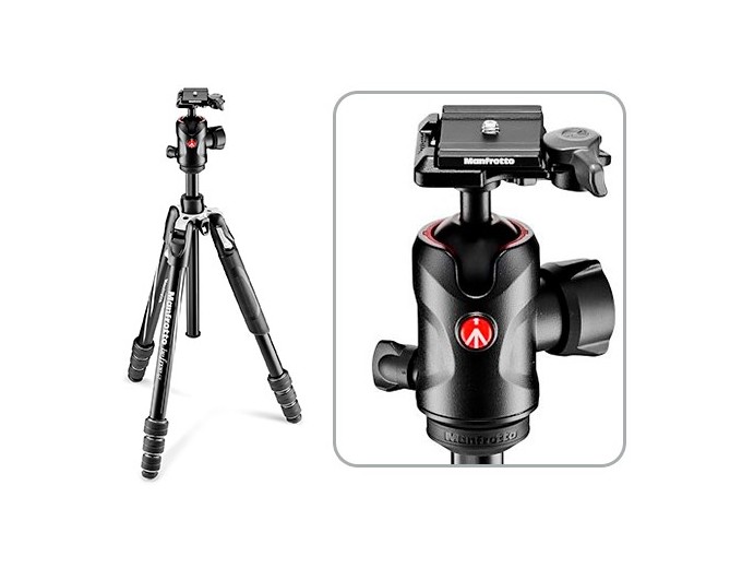 MANFROTTO befree  ALU NOIR 4 SECTIONS