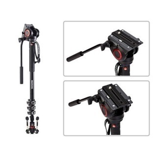 Manfrotto Monopode MVMXPRO500  tete video MVH500AH