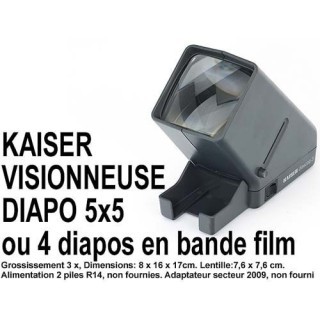 KAISER VISIONNEUSE 3, 3 FOIS   DIAPO BAC ET FILM