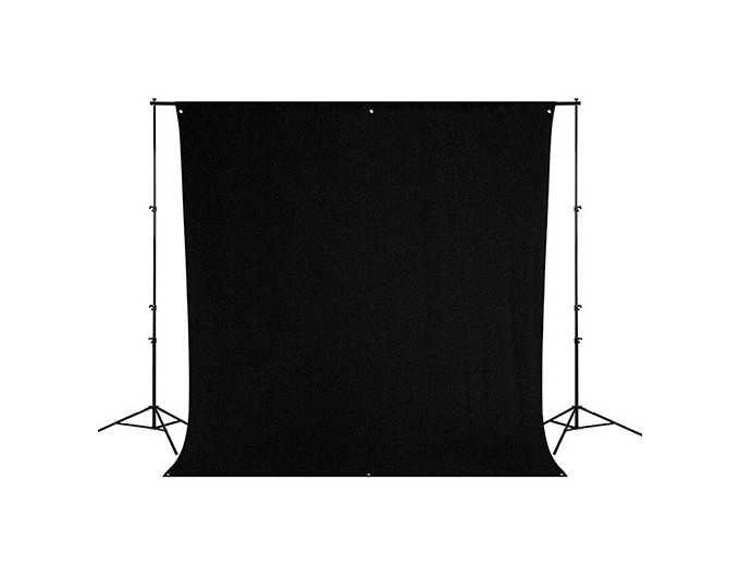 WESTCOTT FOND tissu extensible noir    2,70 x 3m