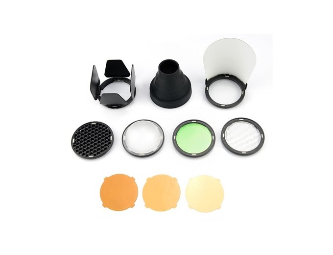 GODOX Kit d'Accessoires AK-R1 Tete Annulaire H200R