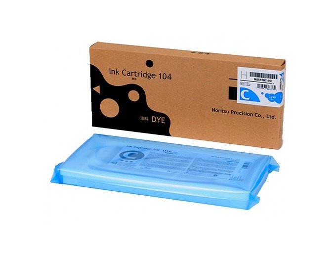 NORITSU Encre CYAN 500ML green-D705-703-1005