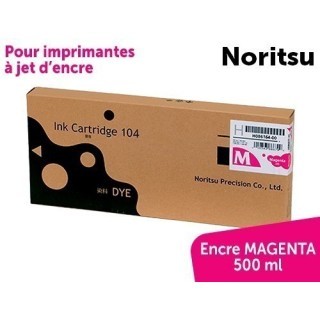 NORITSU Encre MAGENT 500ML green-D705-703-1005