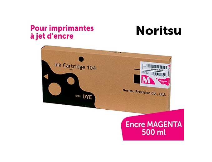 NORITSU Encre MAGENT 500ML green-D705-703-1005