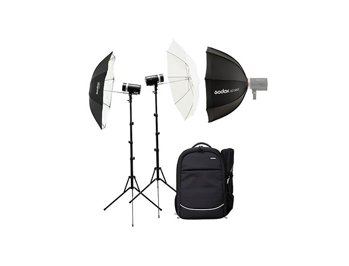 Kit GODOX AD300Pro Flash autonome 300 Ws