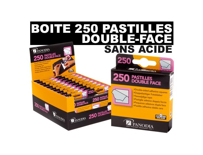 PANODIA DOUBLE FACE BOITE DE 250 PASTILLES