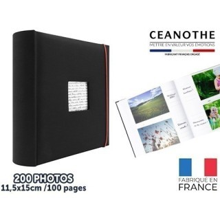 PANODIA LINEA ALBUM POCHE300 PHOTOS 115X15 NOIR