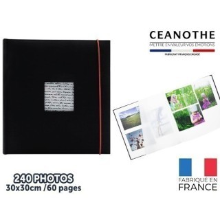 PANODIA LINEA ALBUM TRAD 30X30 60 PAGES NOIR