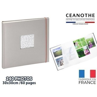 PANODIA LINEA ALBUM TRAD 30X30 60 PAGES GRIS