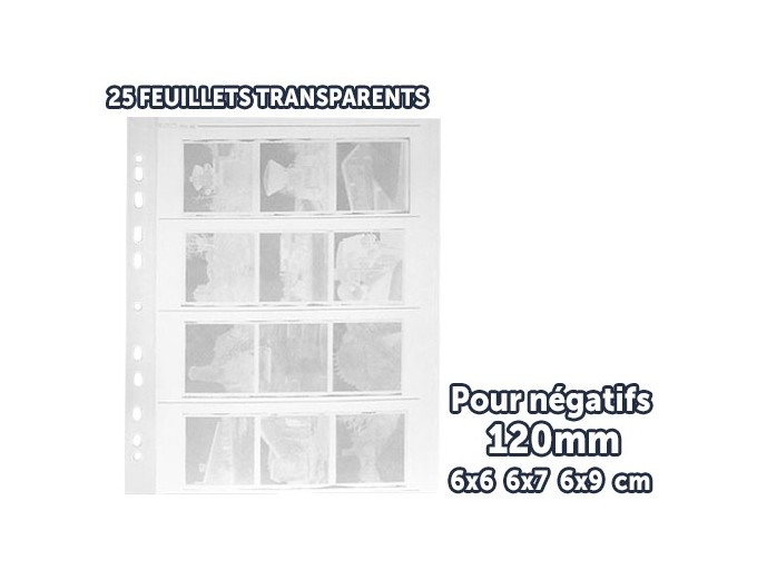 FEUILLET PAPIER CRISTAL PANODIA 120(par 25)