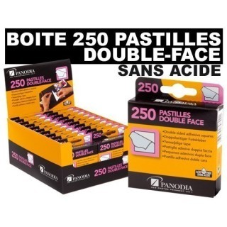 PANODIA DOUBLE FACE BOITE DE 250 PASTILLES