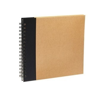 PANODESKIS ALBSPIRALE 60P 120V KRAFT TRAD NOIR