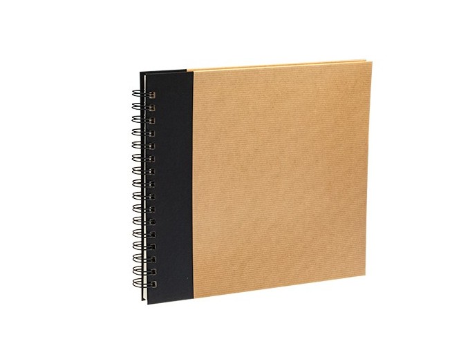 PANODESKIS ALBSPIRALE 60P 120V KRAFT TRAD NOIR