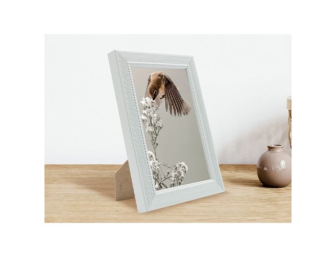 Ceanothe cadre bois perlé