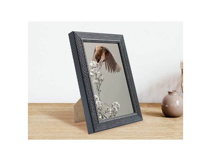 Ceanothe cadre bois perlé