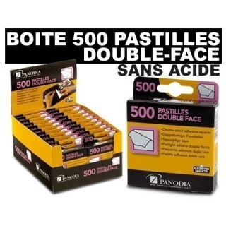 PANODIA DOUBLE FACE BOITE DE 500 PASTILLES