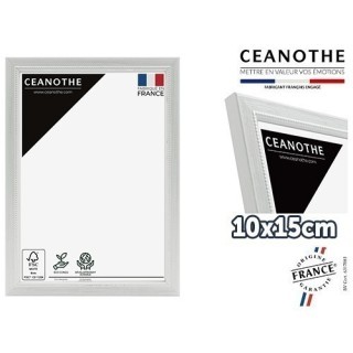 Ceanothe cadre bois perlé