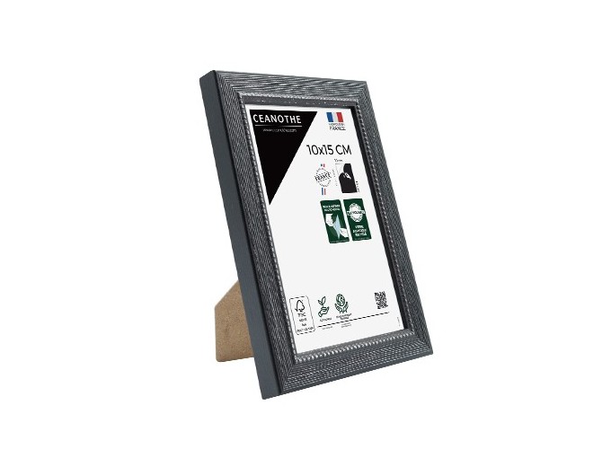 Ceanothe cadre bois perlé