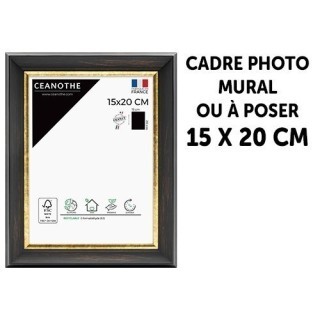 Ceanothe cadre bois noir PANDORE