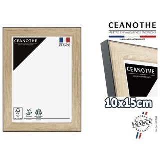 Ceanothe cadre bois NEWTON couleur bois liseret noir