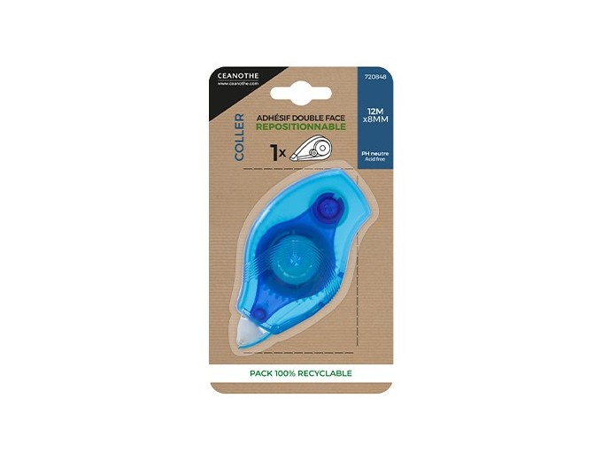 PANODIA DEROULEUR ADHESIF PERMANENT 12M