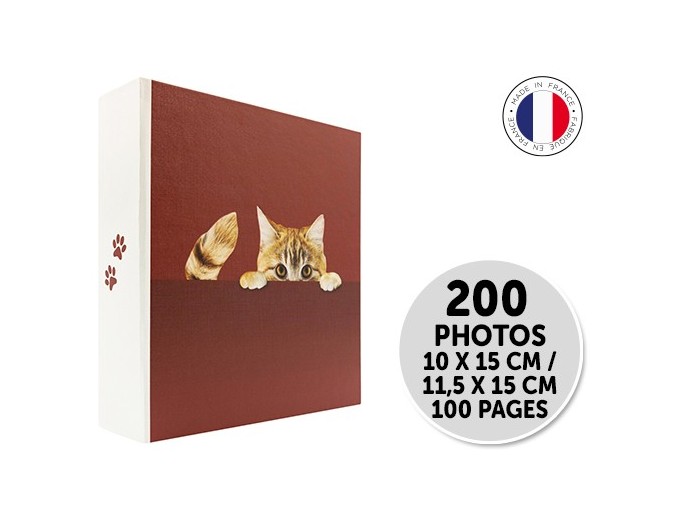 PANODIA ALBUM CACHE CHAT 200V MEMO 2v p 11,5X15