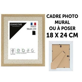 CEANOTHE CADRE PALMA NATURE   PP POUR PHOTO 18X24