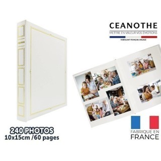 PANODIA CORDOUE ALB ADHESIF60 PAGESBLANC 240 V