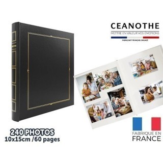 PANODIA CORDOUE ALB ADHESIF60 PAGESNOIR 240 VUES