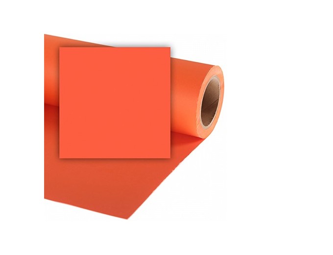 RLX DE FOND COLORAMA MANDARIN   135 X 11M