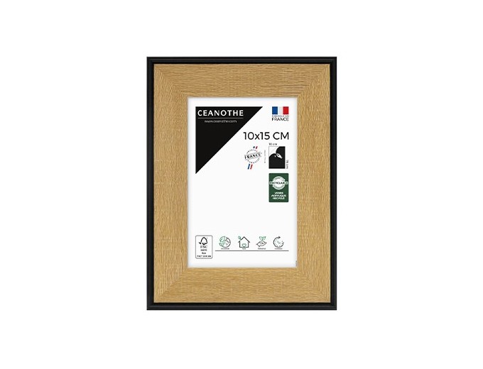 Ceanothe cadre LOFT effet bois et métal vieillit