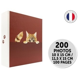 PANODIA ALBUM CACHE CHAT 200V MEMO 2v p 11,5X15