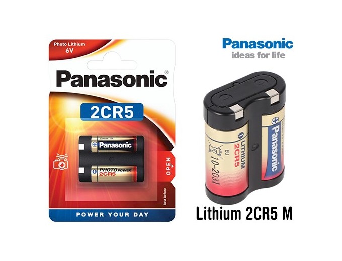 PILE PANASONIC  2CR5 M (10)