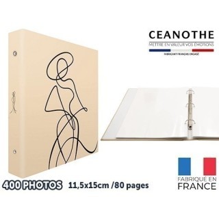 PANODIA ALBUM PARISIENNE 400V 11,5X15 5 VUES PAGES