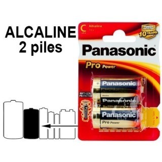 PANASONIC 2 LR14 (12)     PRO POWER  GOLD