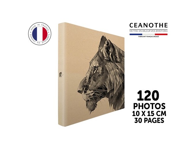 PANODIA  ALBUM ADH KRAFT SAUVAGE 30P 120V 31X31CM