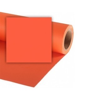 RLX DE FOND COLORAMA MANDARIN   135 X 11M