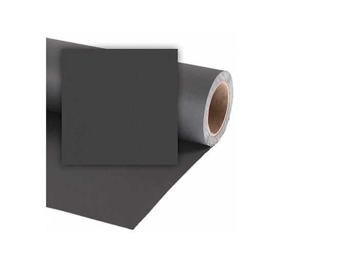 RLX DE FOND COLORAMA NOIR  2,72 x 11m