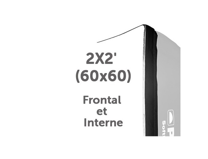 PROFOTO Kit diffuseurs pour boite RFI 2x2' (60x60)