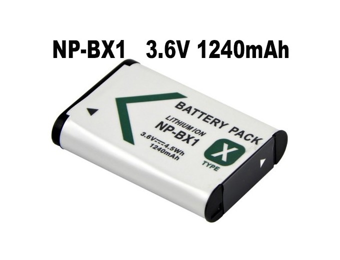 BATTERIE SONY NPBX1 POUR DSC-RX100