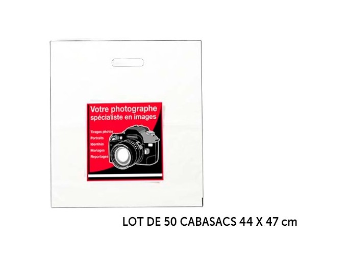 LOT DE 50 CABASACS   440 x 470