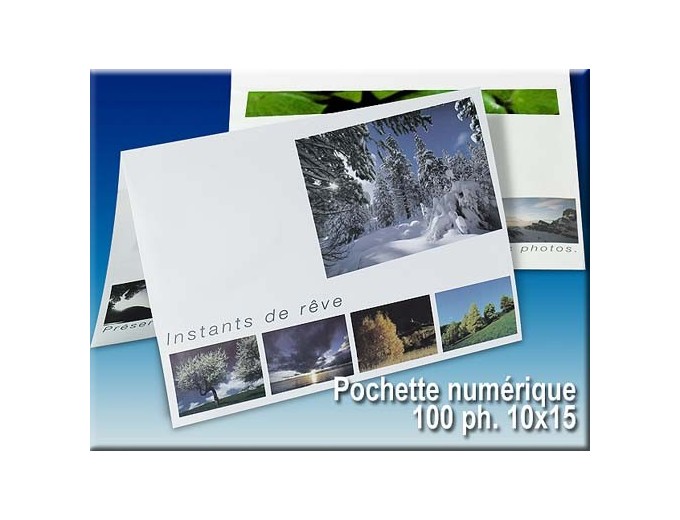 POCHETTE TRAVAUX SED NUMERIQUE BLANCHE PAQUET 500