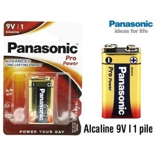 BLISTER PILE PANASONIC 6LR61 Pro Power  (18)