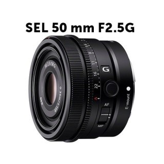 SONY  OBJECTIF FE 50mm F 25 G