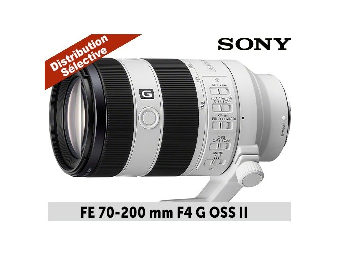 SONY  OBJECTIF FE 70-200mm F4 G OSS II