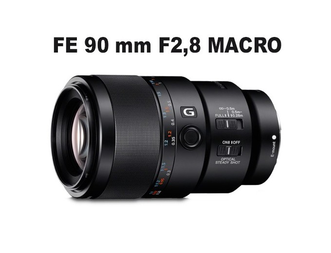 SONY  OBJECTIF FE 90mm F 28  macro
