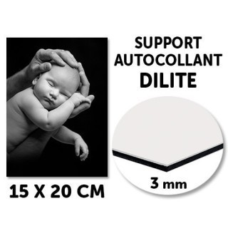 Filmolux support autocollant DILITE  ep 3mm